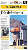 September11News.com - International Front Page Headlines - The September 11, 2001 terrorist attacks and hijackings in the USA on the World Trade Center towers in New York City and The Pentagon in Washington D.C. The attack on America on 09-11-2001 is a day of infamy. September 11 News has captured the news event with archived news, images, photos, pictures, news graphics, headlines of the day, web site archives, and the world's reaction.