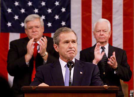 September11News.com - President George W. Bush's Speech to Congress following the September 11, 2001 attacks in the USA. The Address to Congress was on the evening of September 20, 2001.
