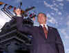 Click on the December 7th photo of President Bush aboard the USS Enterprise for a larger image.