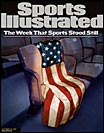 Sports Illustrated publishes a special memorial issue following the 9-11-2001 terrorist attacks, that prompted the cancellation of sporting events in the USA.