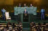 Click on this November 10th photo of President Bush speaking at the UN for a larger image.