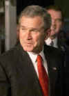 Click on the photos of President George W. Bush's hectic November 8th for a larger image.