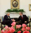 Click on the November 8th White House photo for a larger image. More November 8th images of President Bush at the bottom of this page.