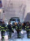 FDNY 9/11 Firefighters - Click on the September 11, 2001 photo of the FDNY firemen at the WTC for a larger image.