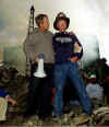 Click on the President George W. Bush and Bob Beckwith (FDNY #164) September 14th image for a larger image.