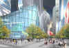 Libeskind Wedge - The final two WTC designs are selected. Click on the image for a larger view.