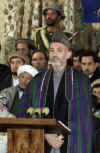 Click on the December 22nd photo of Afghan interim PM Hamid Karzai for a larger image.